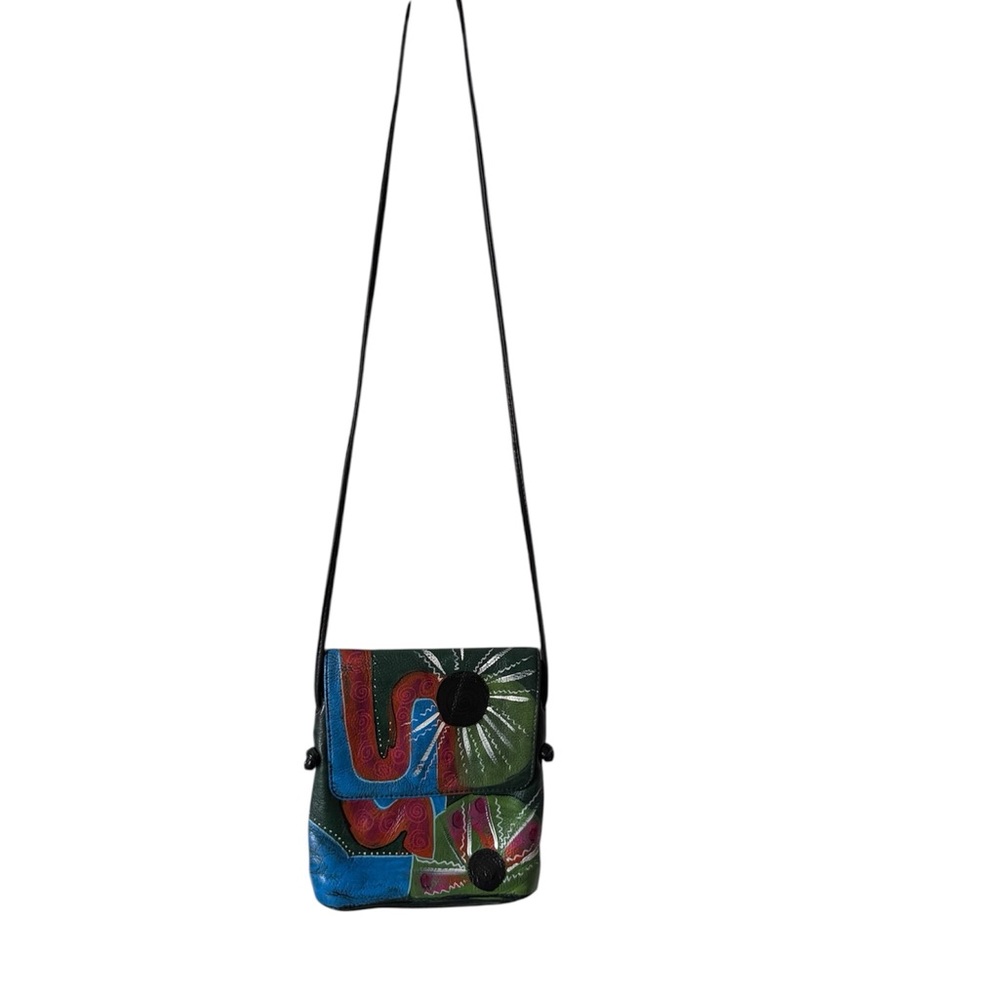 Kenneth Cole Reaction Colorful Artistic Crossbody Bag